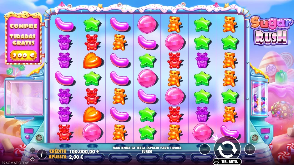 Sugar Rush — pantalla del juego